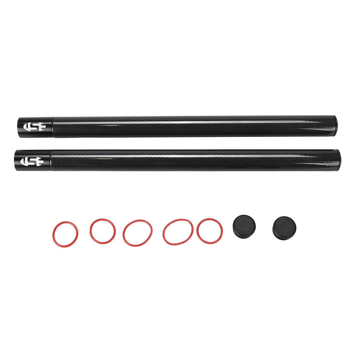 Extensions de Prolongateurs USE AERO 245mm - TRI STRAIGHT SET - Carbone