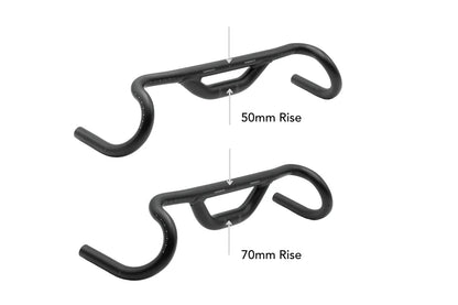 Guiador Gravel REDSHIFT Top Shelf 10° Flare Rise 50mm