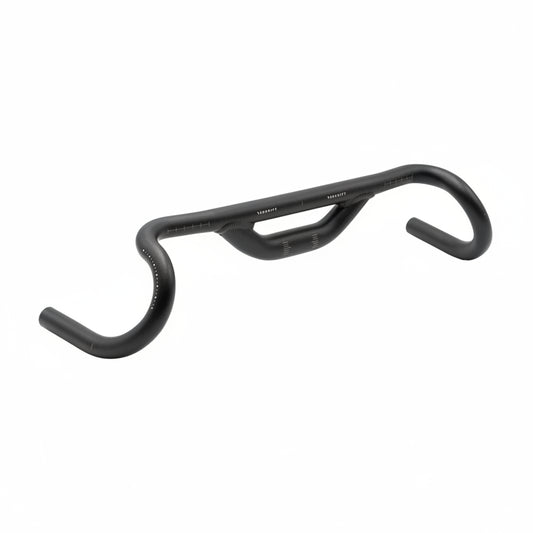 Guiador Gravel REDSHIFT Top Shelf com inclinação de 10°, alargamento e elevação de 50 mm