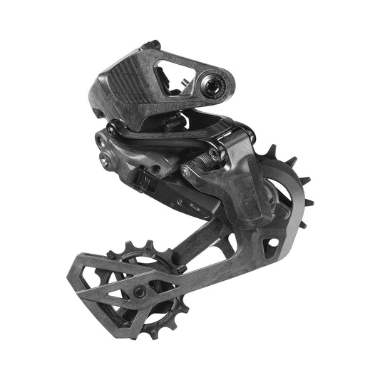 Desviador traseiro CAMPAGNOLO SUPER RECORD WRL de 13 velocidades Standard/UDH — fotografia do produto sobre fundo branco