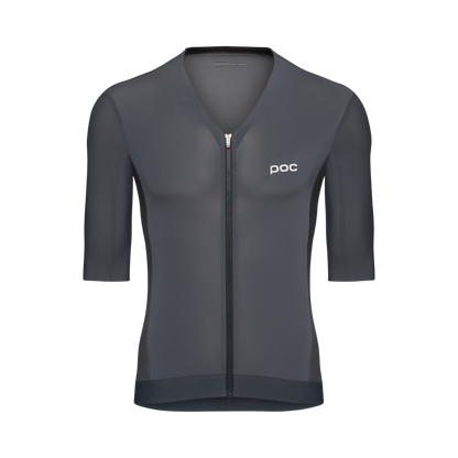 Maillot POC RACEDAY Mangas Curtas Cinzento
