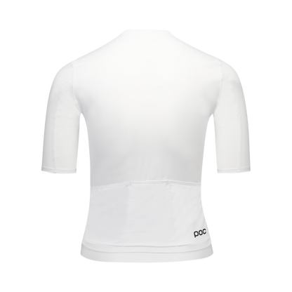 Maillot POC CADENCE Mangas Curtas Branco