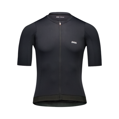 Maillot POC CADENCE Mangas Curtas Preto
