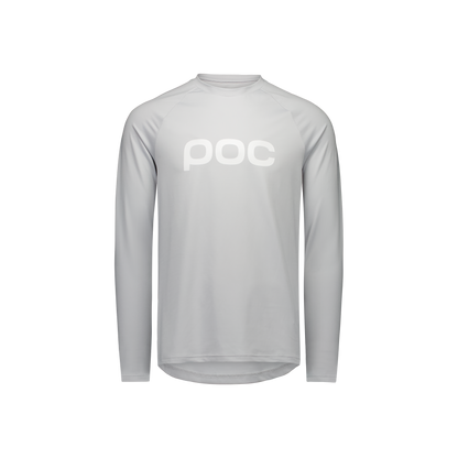 Maillot POC REFORM ENDURO Mangas Compridas Cinzento Claro