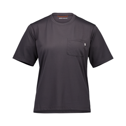Maillot POC MOTION Mangas Curtas Feminino Cinzento