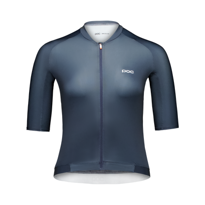 Maillot POC PRISTINE Mulher Mangas Curtas Azul-Marinho