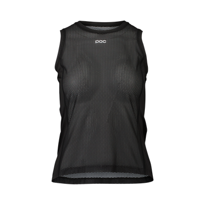 Roupa Interior POC ESSENTIAL Feminina Sem Mangas Preta