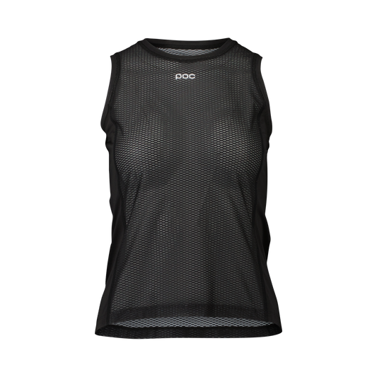 Roupa interior sem mangas POC ESSENTIAL para senhora Preto