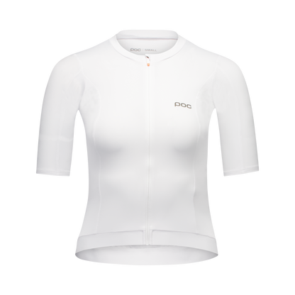 Maillot POC CADENCE Mulher Mangas Curtas Branco