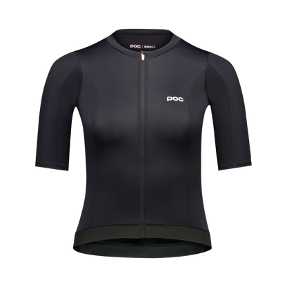 Maillot POC CADENCE Mulher Mangas Curtas Preto