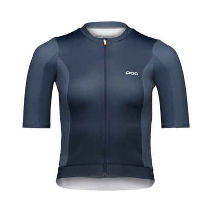 Maillot POC CADENCE Mulher Mangas Curtas Azul Marinho