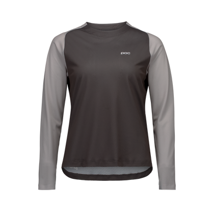 Maillot POC MOTION AIR Mangas Longas Mulher Cinzento