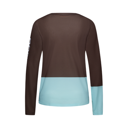 Maillot POC MOTION AIR Mangas Compridas Mulher Bronze/Azul