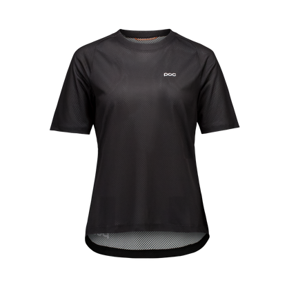 Maillot POC MOTION AIR Mangas Curtas Mulher Preto