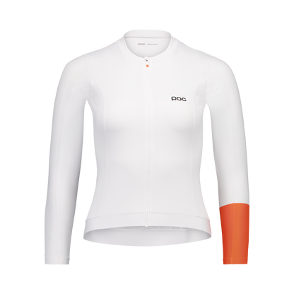 Maillot POC CADENCE Mulher Mangas Compridas Branco