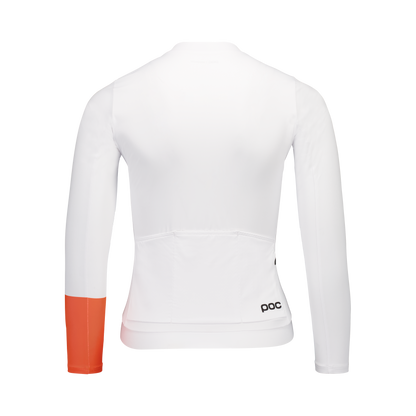 Maillot POC CADENCE Mulher Mangas Compridas Branco