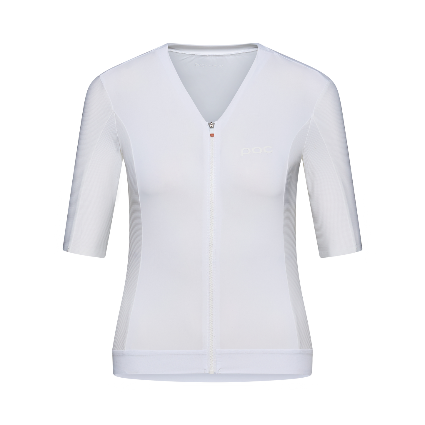 POC RACEDAY Camisola de manga curta para mulher Branco