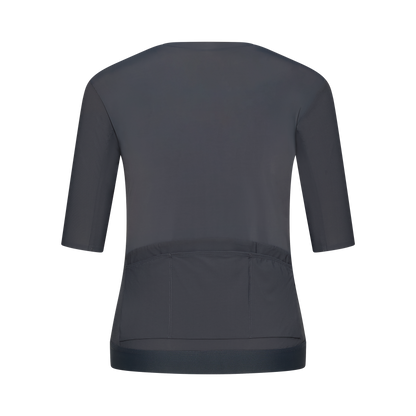 Maillot POC RACEDAY Feminino Mangas Curtas Cinzento