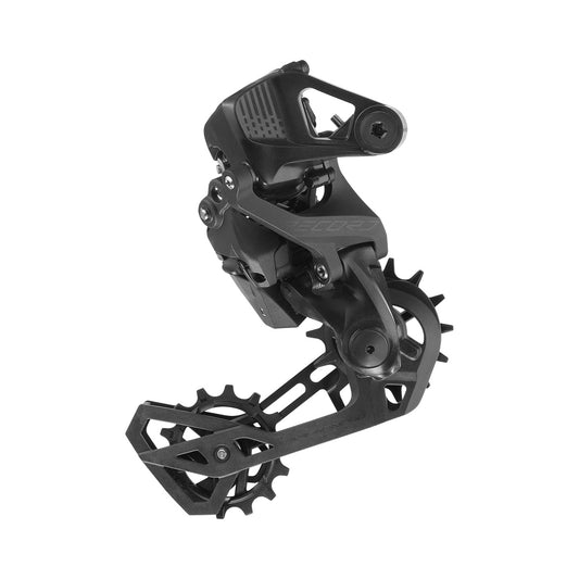 Desviador traseiro CAMPAGNOLO RECORD WRL de 13 velocidades – vista do produto sobre fundo branco
