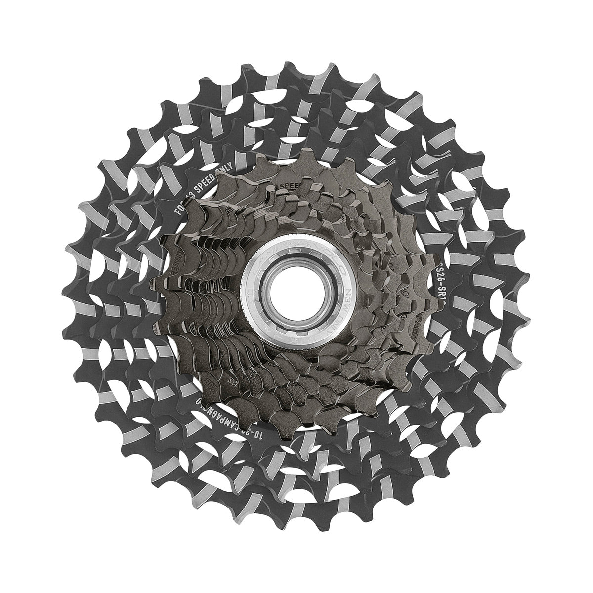 Cassete de 13 velocidades CAMPAGNOLO RECORD – fotografia principal sobre fundo branco