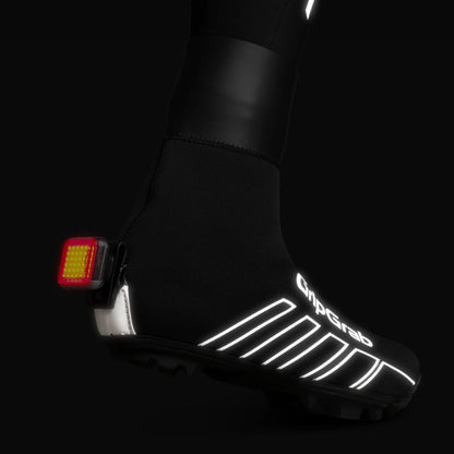 Cobre-Sapatilhas GRIPGRAB RACETHERMO X BTT Inverno Impermeáveis Preto