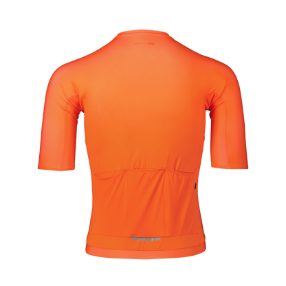 Maillot POC PRISTINE Mangas Curtas Laranja