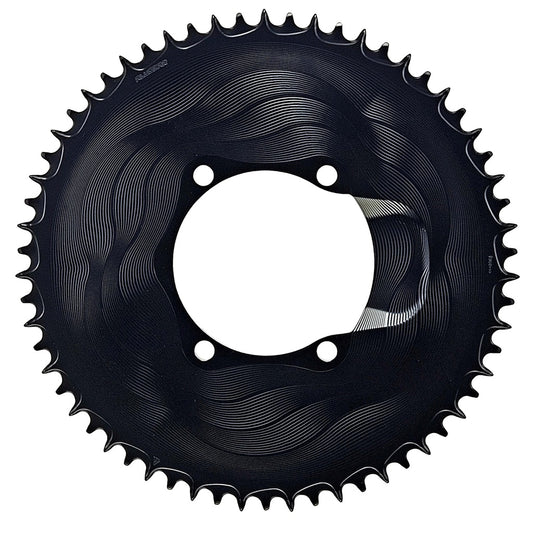 Prato Mono 12V ALUGEAR AERO 110 BCD para Shimano Preto