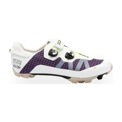 Sapatos de BTT XC/Gravel SIDI COFFEE GRINDER 2 brancos/violetas