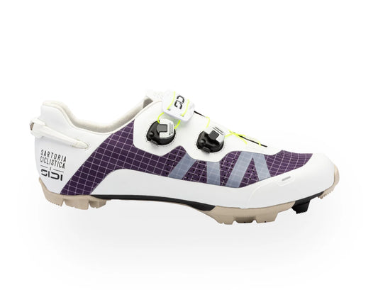 Sapatos BTT XC/Gravel SIDI COFFEE GRINDER 2 Branco/Violeta
