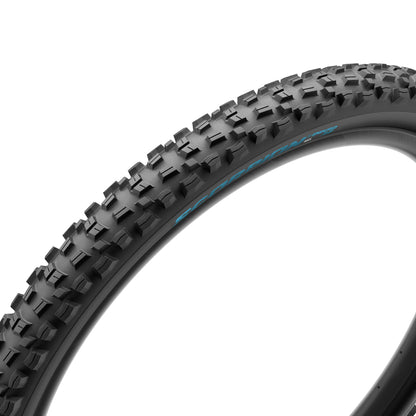 Pneu PIRELLI SCORPION ENDURO M EDIÇÃO COLORIDA 29x2.40 HardWall Tubeless Ready de talão flexível Preto/Turquesa Petronas