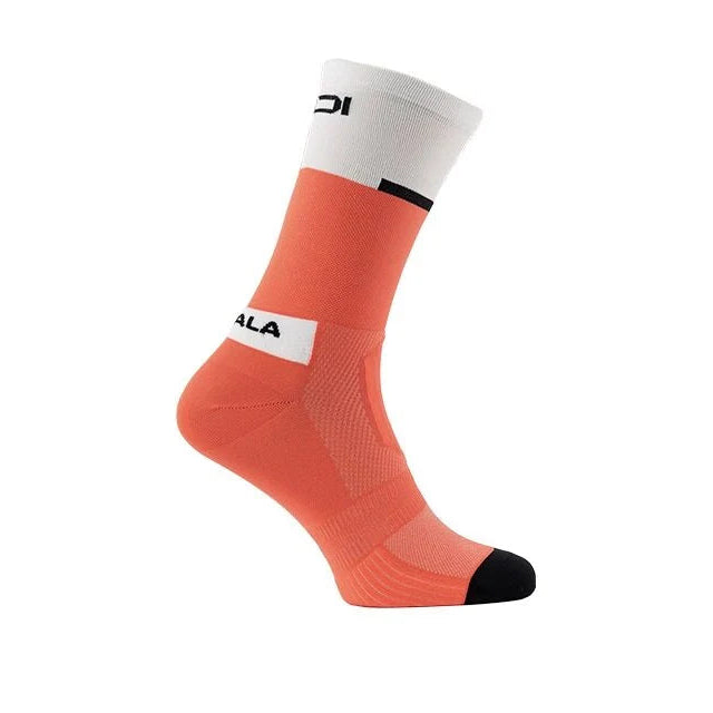 Chaussettes SIDI NEO Corail Fluo/Blanc