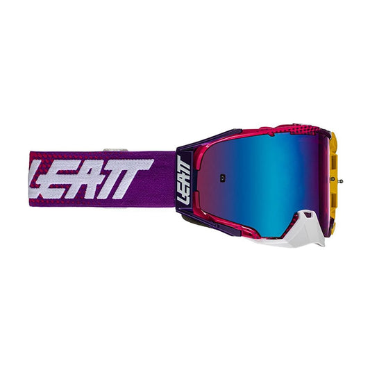 Masque LEATT VELOCITY 6.5 IRIZ Bleu/Violet Écran Iridium 