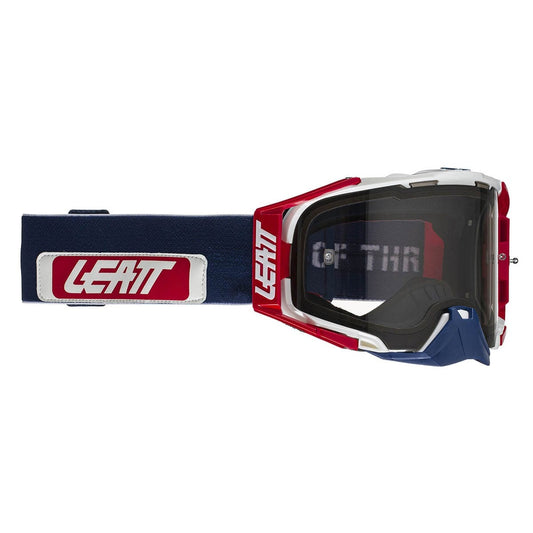 Masque LEATT VELOCITY 6.5 Bleu/Rouge Écran Fumé