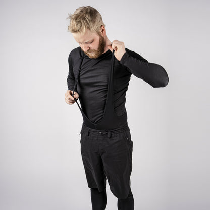 Camisola Interior de Manga Comprida GRIPGRAB RIDE THERMAL Preta
