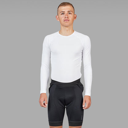 Camisola interior de manga comprida GRIPGRAB RIDE THERMAL branca