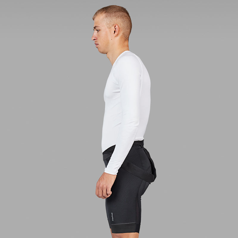 Camisola interior de manga comprida GRIPGRAB RIDE THERMAL branca