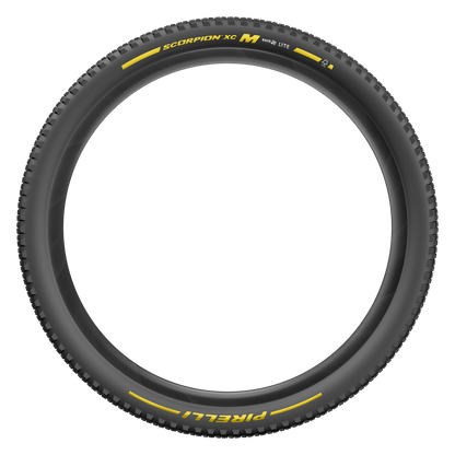 Pneu PIRELLI SCORPION RACE XC M Lite 29x2.40 Tubeless Ready Flexível Preto/Amarelo Team Edition