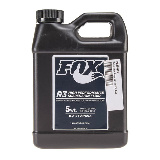 Huile pour Suspension FOX RACING SHOX FLUID 4WT (1L)