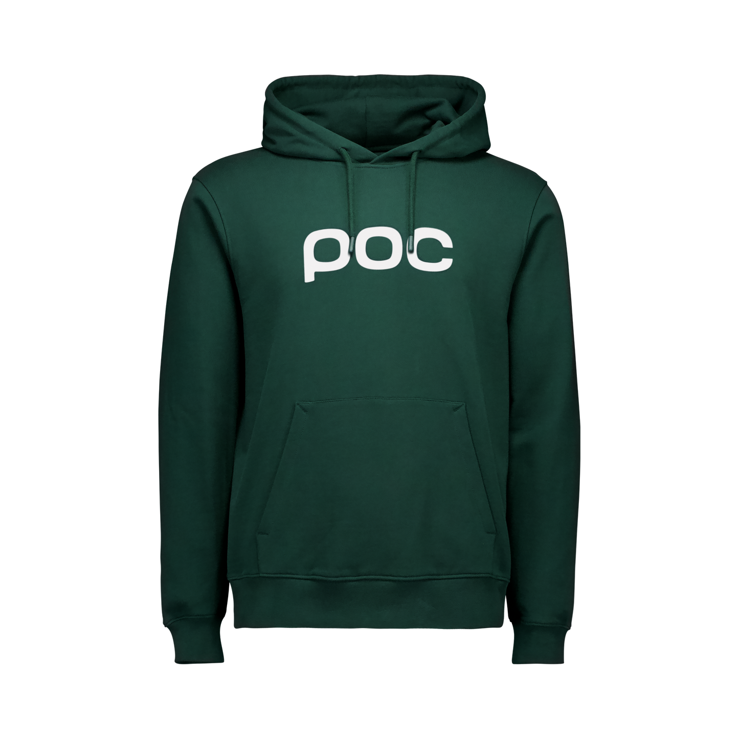 Casaco com capuz POC verde/branco
