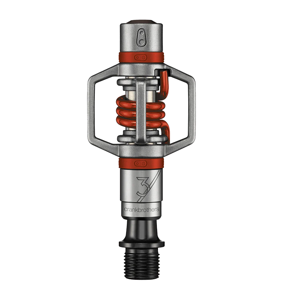 CRANKBROTHERS EGG BEATER 3 pedais Prata/Vermelho