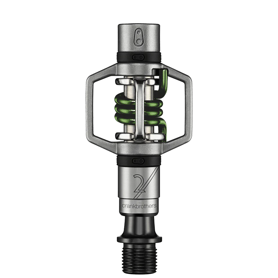 CRANKBROTHERS EGG BEATER 2 pedais Prata / Verde