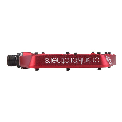 Pedais Planos CRANKBROTHERS STAMP 7 Large Vermelho