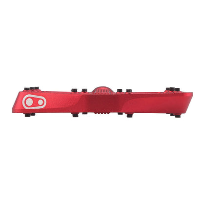 Pedais Planos CRANKBROTHERS STAMP 7 Large Vermelho