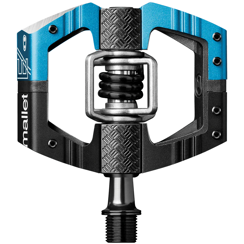 Pedais de crankbrothers marreta enduro ls azul/preto