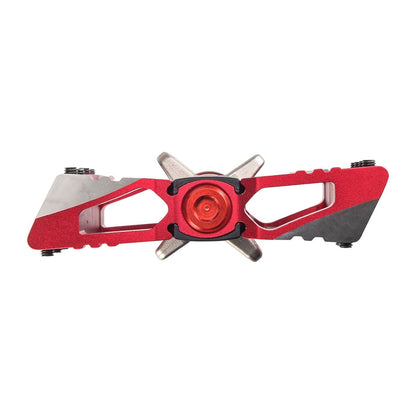 Pedais CRANKBROTHERS MALLET DH Vermelho