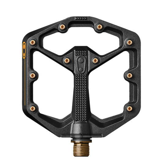 Crankbrothers Stamp 11 pequenos pedais pretos/ou planos