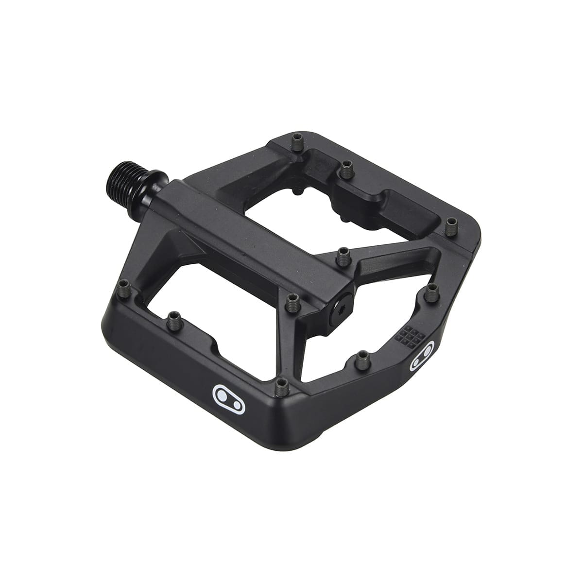 CRANKBROTHERS STAMP 2 Pedais planos pequenos Preto