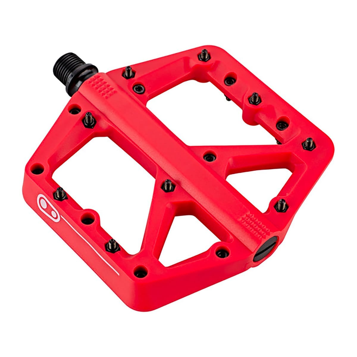 CRANKBROTHERS STAMP 1 Pedais planos pequenos Vermelho