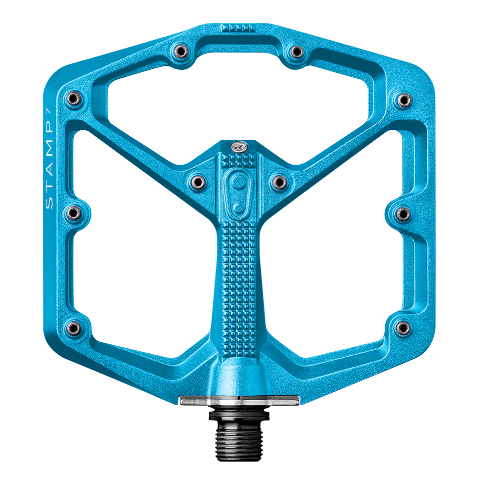 Pedais planos CRANKBROTHERS STAMP 7 Large Blue