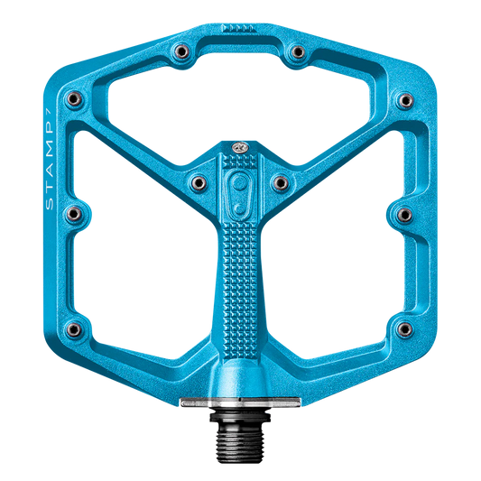 Pedais planos CRANKBROTHERS STAMP 7 Large Blue